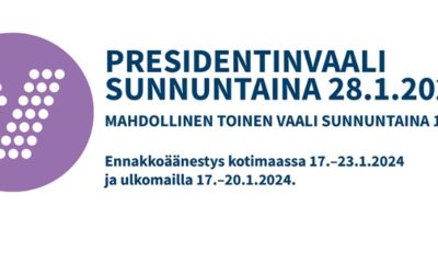Presidentinvaali 2024 ja Pieni ele -keräys